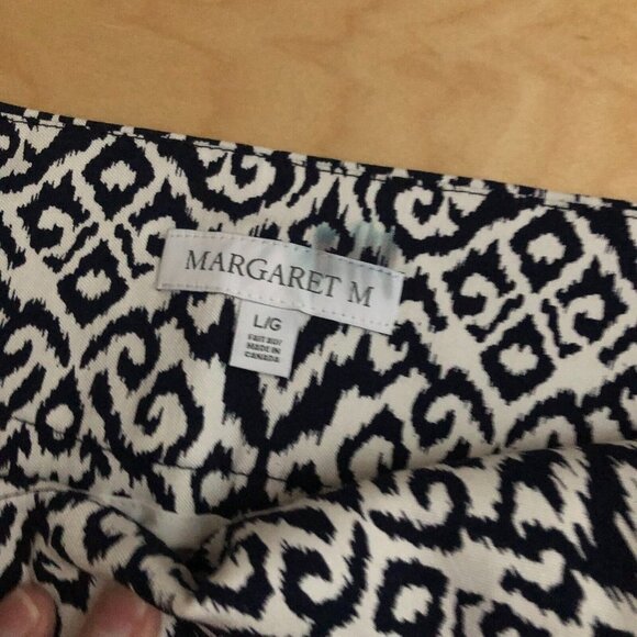 Margaret M Selma Piping Pencil Skirt size L - Black Stretchy Stitch Fix NWT's - Picture 3 of 8